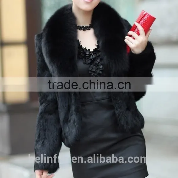 Fashion Women Fur Coat Women Sheep Fur Comfortable Elegant Coat photo-4