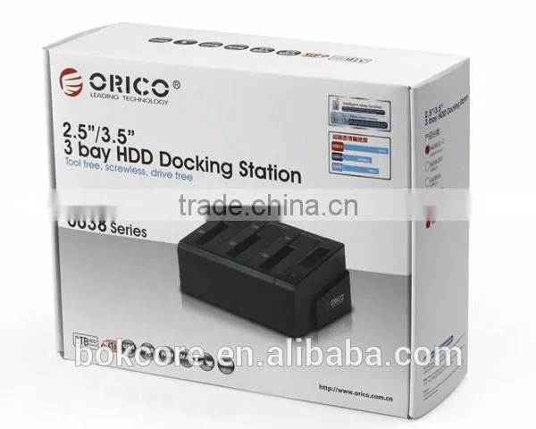 3bay 2.5 " & 3.5 " SATA HDD Docking Station Hard Drive Dock photo-6