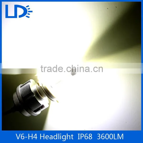 Super Bright Canbus Headlamp 6000k Car Auto Bulb 30w H4 Led Headlight photo-2