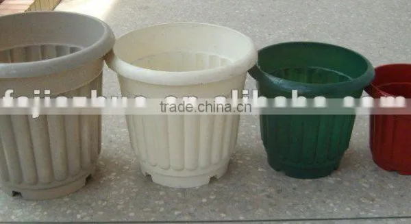 Bamboo Pot is Plastic Flower Pot for Wholesale