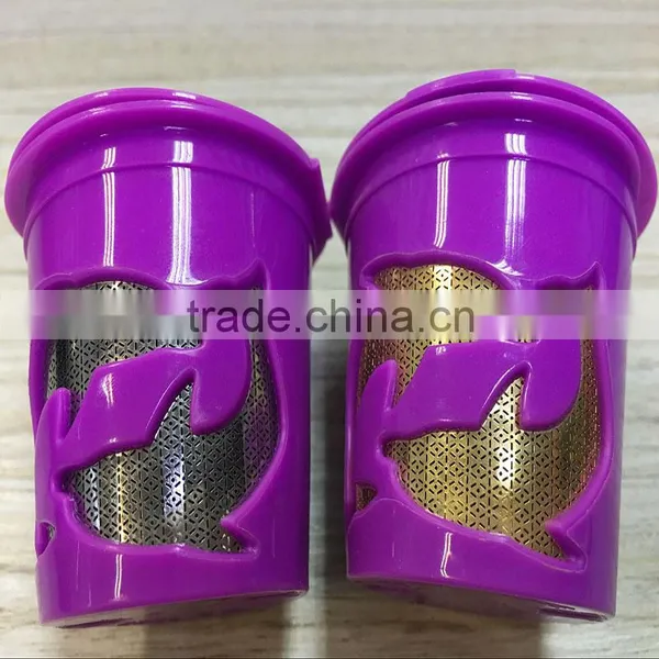 Customized Color Keuring k Cup/ K-carafe With Etching Gold Mesh Hot Selling photo-4