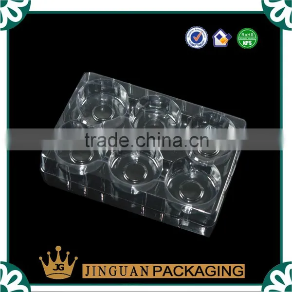 6 Pieces PVC/PET Macarons Container and Tray Packaging photo-4