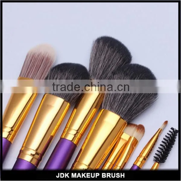 8pcs Cheap Price of Makeup Kit Purple Handle Cosmetic Brushes for Makeup Artists photo-3