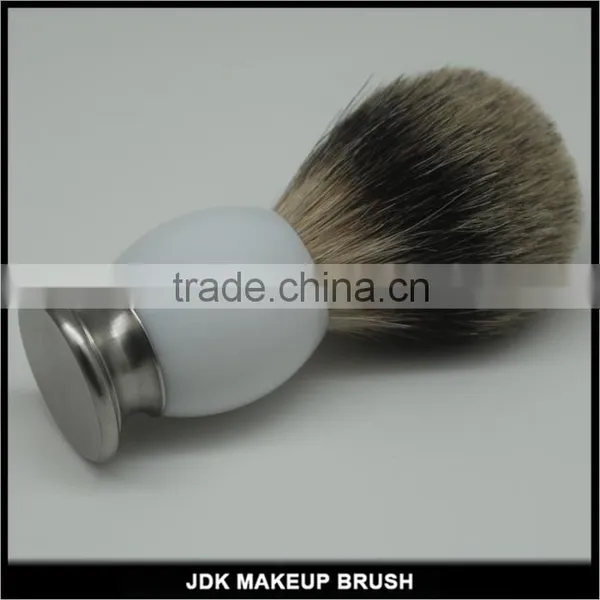 Acrylic Handle Shaving Brush Silver Badger Hair Shaving Brush Men Facial Beard Cleaning Shave Tool Shaving Razor Brush photo-3
