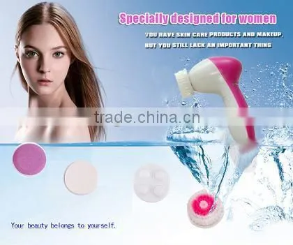 Newly Home Use Sonic Face Washing Brush Face Washing Machine photo-6