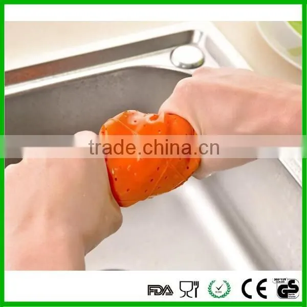 Microwave Oven Food Steamers Basket Silicone Kitchen Tool photo-2