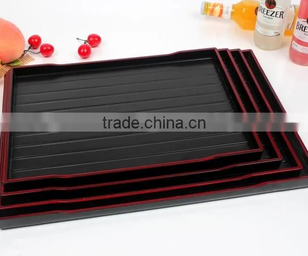 Plastic Rectangular Anti-slip Tray