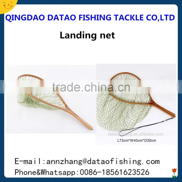 Hand Wooden Rubber Fishing Net photo-4