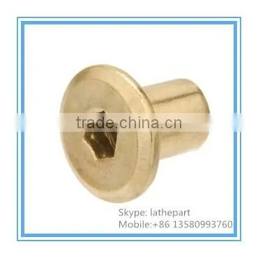 Made in China Precision Brass Round Nut photo-2