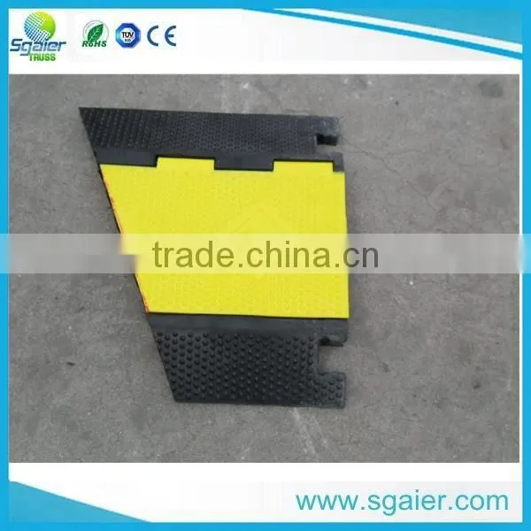 China Best Left Corner Rubber Cable Protector 5Channels Corner photo-3