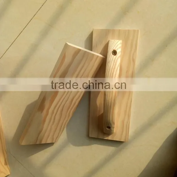 300x120mm Pine Wood Float Trowel With Logo for USA Market photo-3