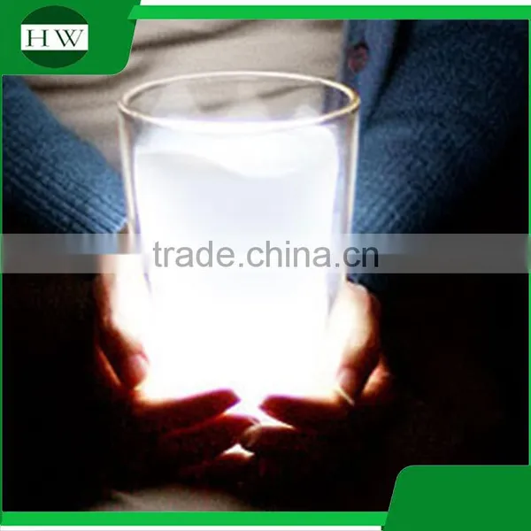 Wholesale Portable Plastic Mini Milk Cup Battery Powered Led Table Desk Night Lamp Light photo-3