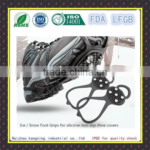 Silicone Ice Grip for Shoes,New Products Silicone Anti-Slip Snow And Ice Grips For Shoes