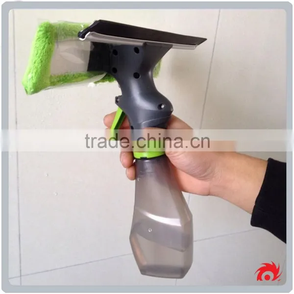 Multifunction 3 in 1window Glass Cleaning Squeegee Brush Bathroom Window Wiper photo-3