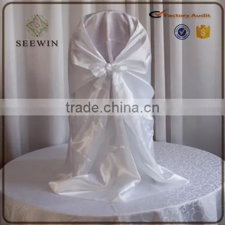 Home Textile Colorful Satin Wrinkled Chair Cover photo-2