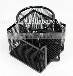 Mesh 3 PCS Office Set/ Table Stationery Set photo-3