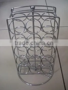 Hangzhou New Hot Metal Mesh 18K- Cup Capacity Coffee Paper Cup Pod Holder Tea Cup Capsule Metal Holder photo-6
