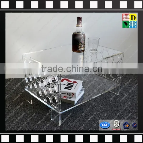 New Design Acrylic End Table Square Acrylic Tea End Table From Shenzhen Yidong photo-3