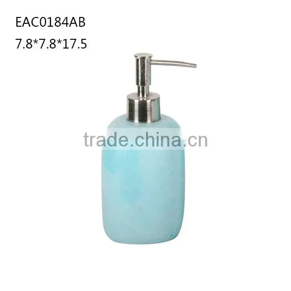 Bathroom Accessories Dish Dispenser Lotion Bottle With Metal Lid Bath Sets photo-2