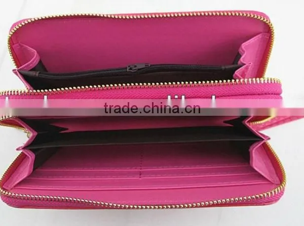 Ladies' Croco Fashion PU Leather Wallet photo-5