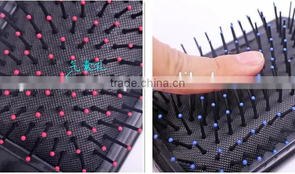 Plastic Hair Massage Comb Hair Smooth Comb Magic Comb Paddle Brush photo-2