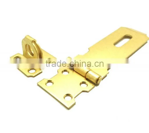 Regular Hasps and Staple, Garage Door Steel Padlock Clasp Hasp and Staple 3-1/2" photo-2