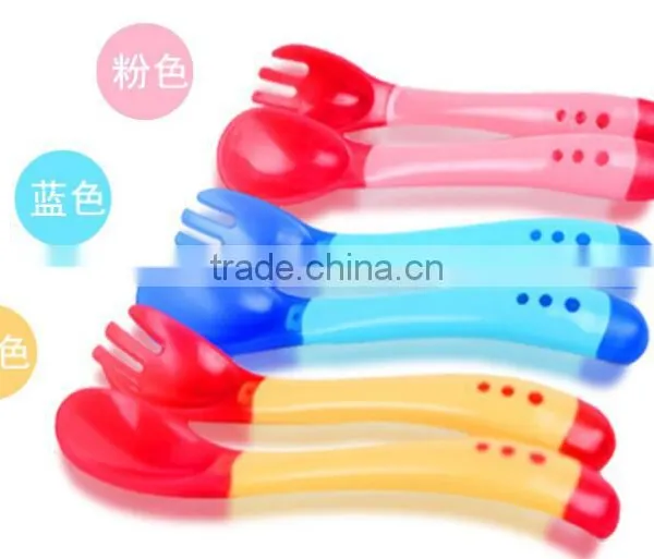 High Quality Silicone Baby Spoon Rubber Baby Spoon photo-3