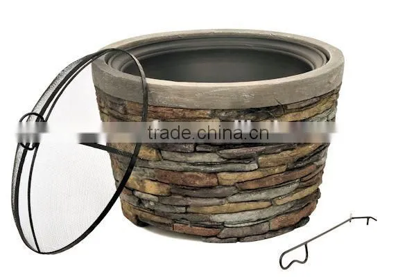 26.5 Inch Hot Sale MGO(magnesium) Round Outdoor Fire Pit photo-2