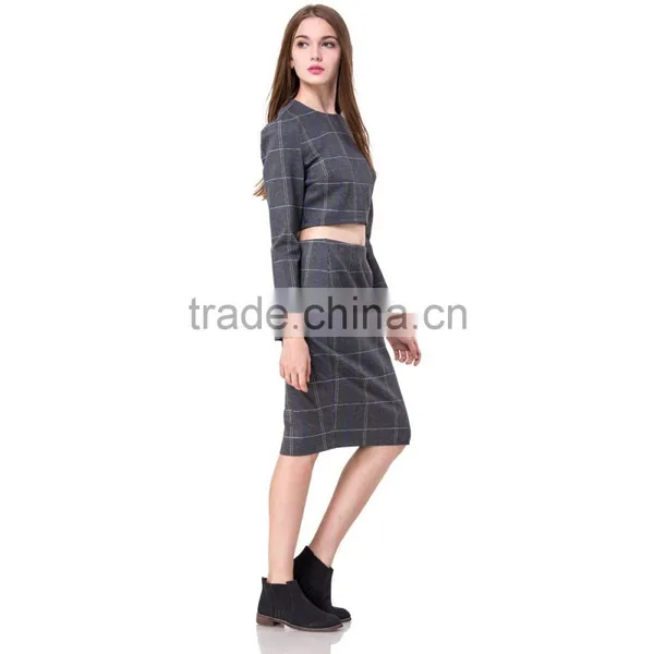 Domin Fashion Guangzhou Factory Ladies Crop Top Sets photo-4