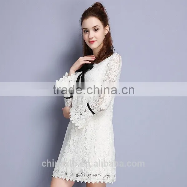 Long Sleeve Clothing Women Clothes Winter Dresses Ladies Wholesale Dropship New Fashion Dress 2017 photo-2