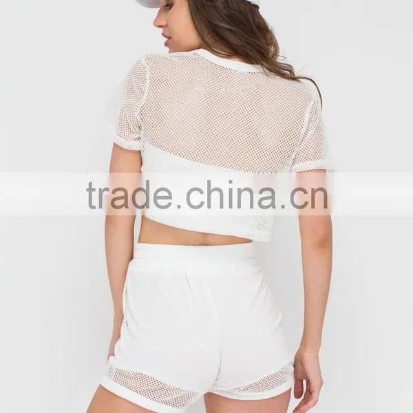 2017 New Latest Sports Wear Casual Tops and Shorts photo-4