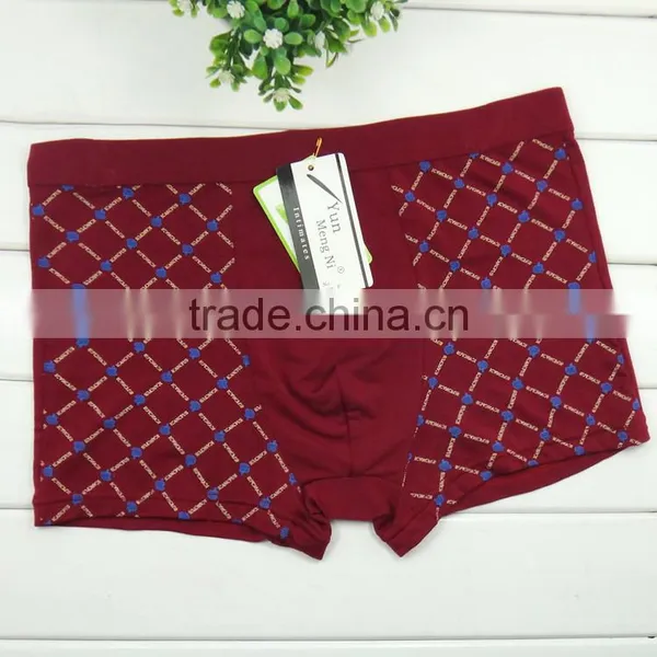 High Quaily Men Funny Underwear Men Boxer Briefs Fancy Bamboo Underwear photo-5