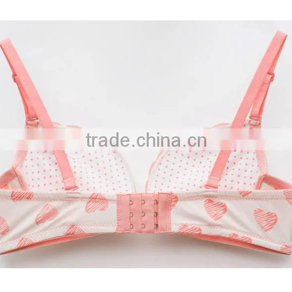 Total Girl Underwear Sexy Adult Back Design Bra photo-4