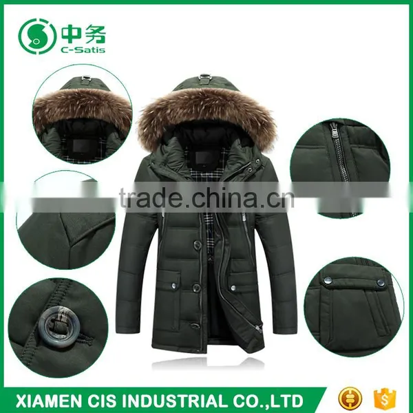 2017 New Design Comfy Keep Warm Mens White Duck Down Jacket for Winters photo-6
