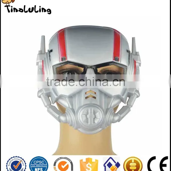 Plastic Mask Kids Masks Party Fancy Dress Ant Man Cosplay Costume Party Toy photo-3