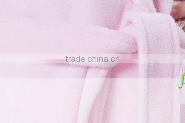 Promotional Top Quality Custom Color Orange Bathrobe photo-4