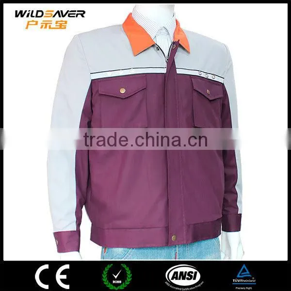 Hi Vis Safety Workwear Bomber Jacket photo-3