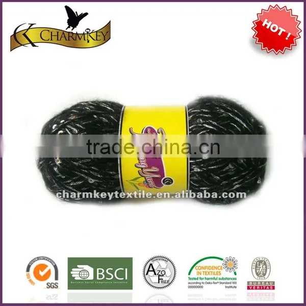 Polyester Sequin Yarn photo-1