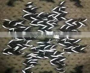 Hot Sell 0.5mm Double Side Reflective Knitting Yarn photo-4