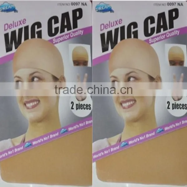Wig Caps for Making Wigs, 2 Pieces per Bag Black Color photo-2