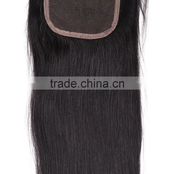 New Arrival Hair Product Large Stock 4*4 Cheap Lace Closure photo-5