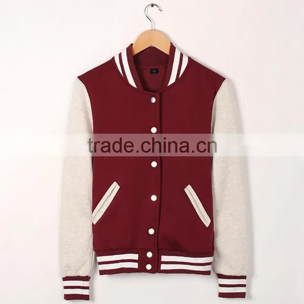 Baseball Uniform Baseball Boyfriend Athletic Jacket Fleece Coat photo-5