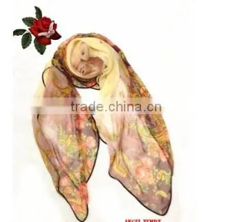POLYESTER PRINTED SCARF photo-2