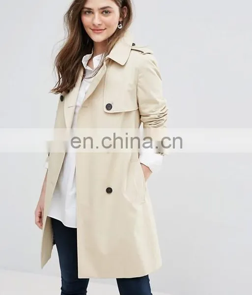 Wholesale Lady Overcoat Dust Jacket Women Long Duster Coat photo-2