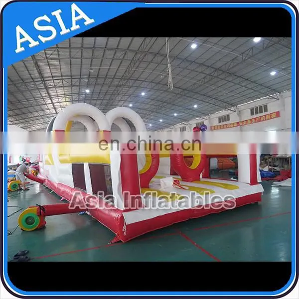 Inflatable Challenge Course Run For Events / Inflatable 5K Race With Slide For Kids photo-2