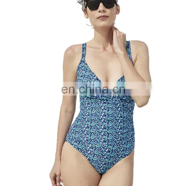 Custom Printed Illusion Swimsuit Hot Sexy Beach Wear for Women photo-4