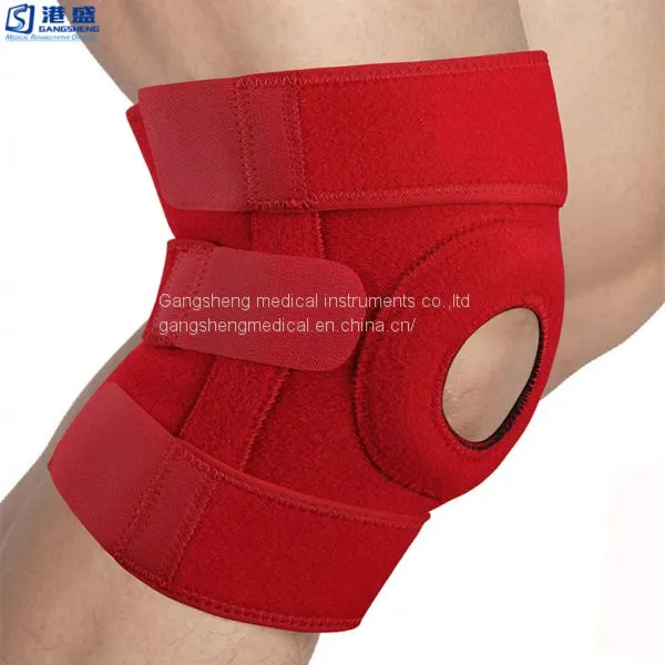 Multi Colour Options Neoprene Knee Brace With Springs for Sports When Playing Verious Balls or Running photo-3