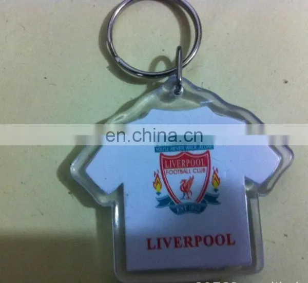 Advertising and Decoration Blank Acrylic T-shirt Key Chains photo-3