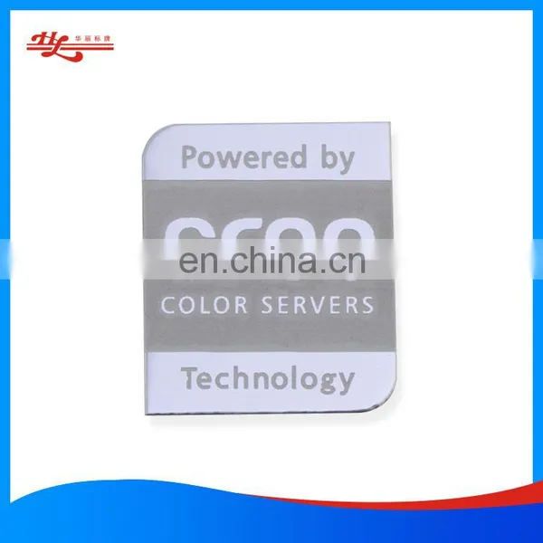 Chemically Etched Aluminum Nameplate