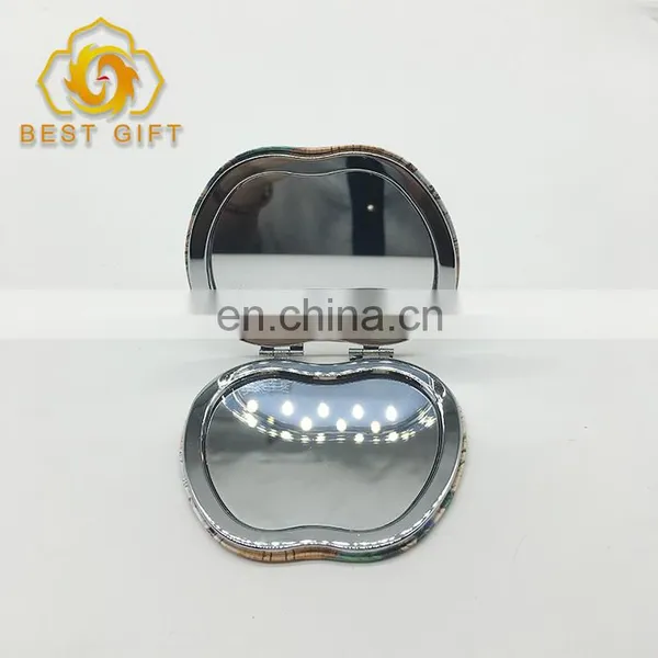 Popular London Big Ben Printing Leather Compact Mirror photo-6